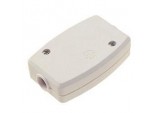 13A, 3 Terminal Fixed Connector, White - Pre-Packed