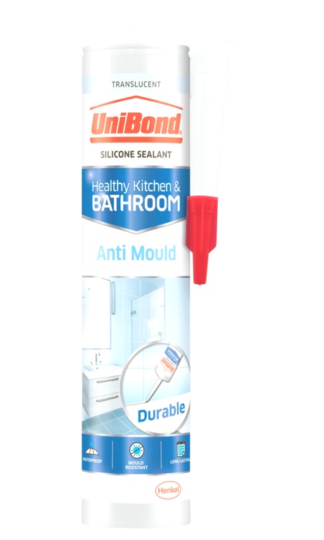 Anti-Mould Bathroom & Kitchen Sealant - Translucent