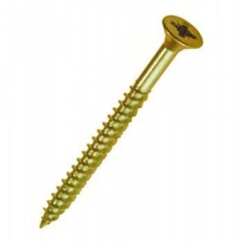 Countersunk Bp Screws, Pack of 10 - 4x25mm