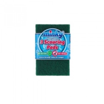 Anti-Bac Antigrease Scourers - Flat Pack 3