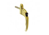 Upvc Inline Espag Lock Window Handle - Brass