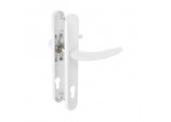 Upvc Sprung Door Handle 92mm/211mm - White