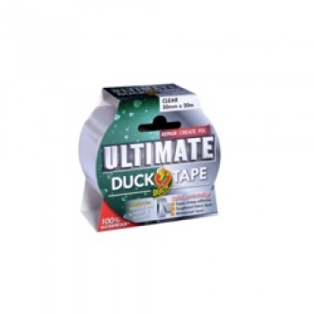 Ultimate Duck Tape - Clear 50mm x 20m