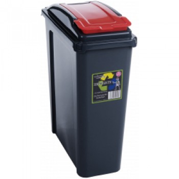 Recycling Bin 25Ltr - Red