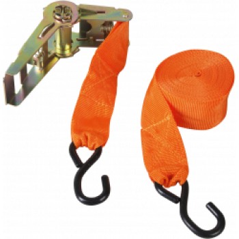 Heavy Duty Ratchet Tie Down - 20ft x 2 (Length: 6m Width: 50mm)