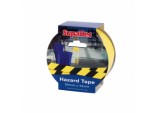 Hazard Warning Tape - 50mm x 33m Yellow/Black