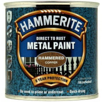 Metal Paint Hammered 250ml - Copper