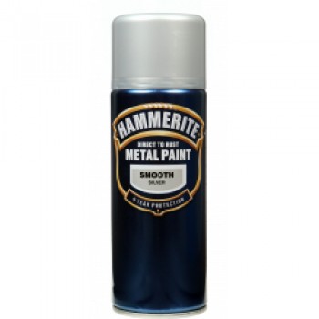 Metal Paint 400ml Aerosol - Smooth Silver
