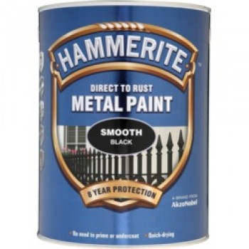 Metal Paint Smooth 5L - Black