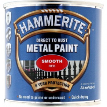Metal Paint Smooth 250ml - Red