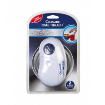 One Touch Can Opener - White