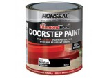 Diamond Hard Door Step Paint 250ml - Black