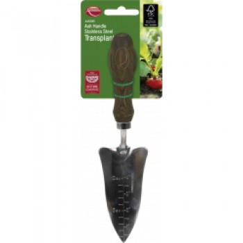 Ash Handle Stainless Steel Transplanter