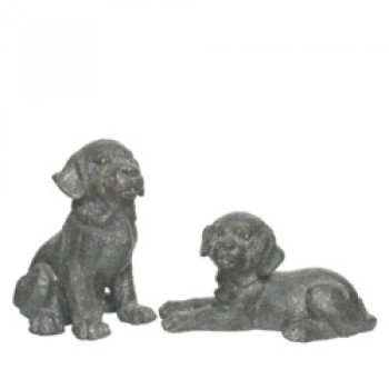 Poly Magnesium Dog - Antique Copper Poly Magnesium Dog - Antique Copper