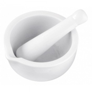 Porcelain Pestle & Mortar - 11cm