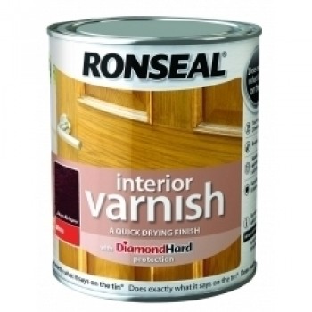 Interior Varnish Gloss 750ml - Deep Mahogany