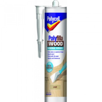 Polyfilla Wood General Repair - Light Cartridge 480gm