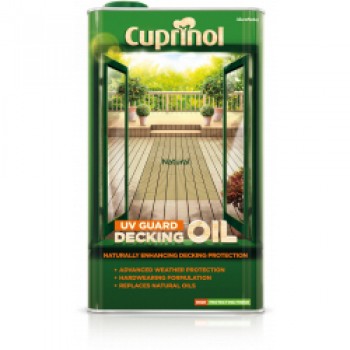 UV Guard Decking Oil 5L - Natural Oak