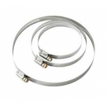 Metal Worm Drive Clamp - 50 x 110mm Pack 2