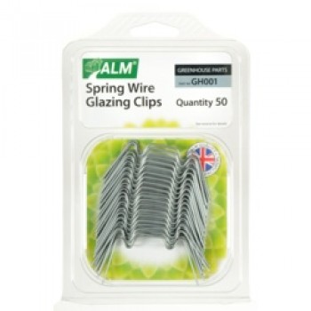 Spring Wire Glazing Clips - Pack of 50