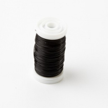 Metalic Reel Wire - Black Metalic Reel Wire - Black