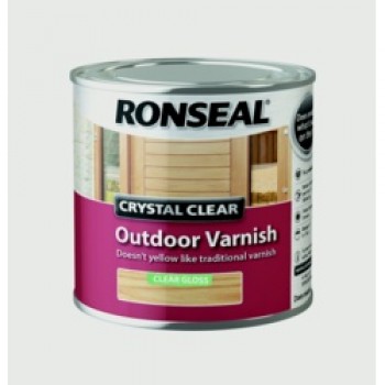 Crystal Clear Outdoor Varnish 250ml - Matt