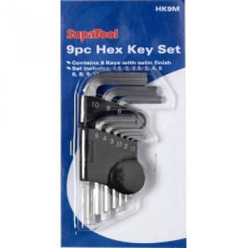 Hex Key Set - 9 Piece
