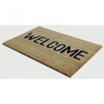 Welcome Latex Coir Doormat
