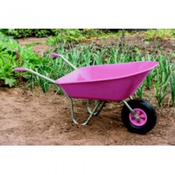 Boxed Wheelbarrow 85L - Pink Boxed Wheelbarrow 85L - Pink