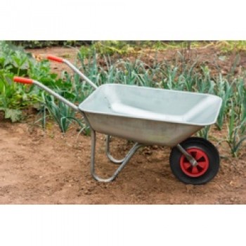 Boxed Galvanised Wheelbarrow - 85L Boxed Galvanised Wheelbarrow - 85L
