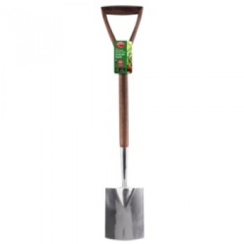 Ash Handle Graduate Digging Spade - Stainless Steel Ash Handle Graduate Digging Spade - Stainless Steel
