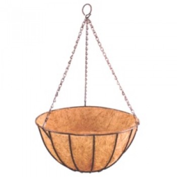 Hanging Basket With Coco Liner - 14 Hanging Basket With Coco Liner - 14