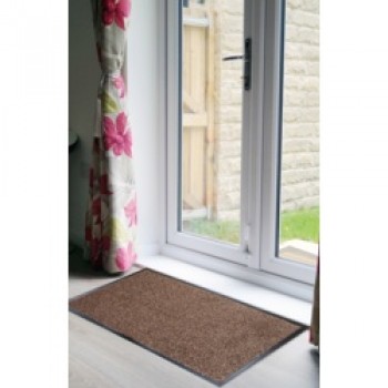 Dirt Guard Absorbent Barrier Doormat 60 x 90cm - Light Brown