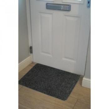 Basic Ribbed Indoor Doormat 50 x 80cm - Anthracite Basic Ribbed Indoor Doormat 50 x 80cm - Anthracite