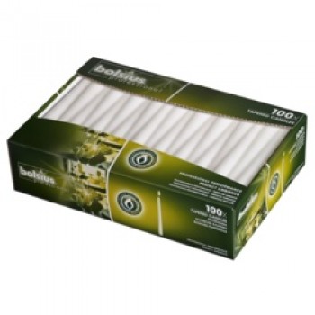 Tapered Candles Box 100 - White