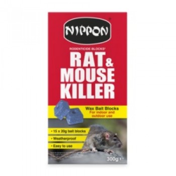 Rodenticide Wax Blocks - 300g