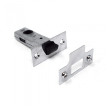 Essentials Tubular Latch - Chrome 64mm