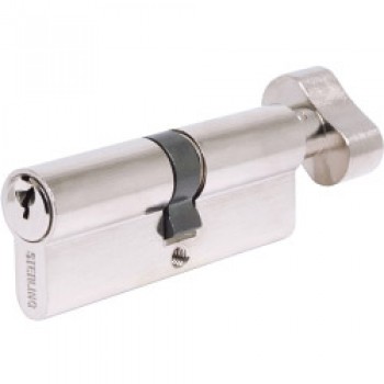 Thumbturn Euro Cylinder - 30 x 30 Nickel