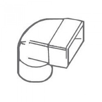 Elbow Male Connector - 100mm