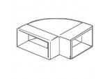 Horizontal Bend 90 Degree - 110x54mm