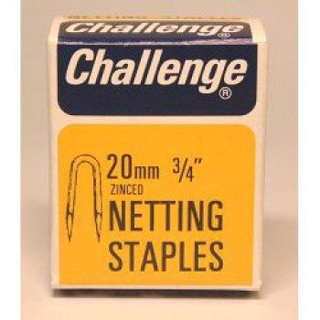 Netting Staples - Zinc Plated (Box Pack) - 20mm