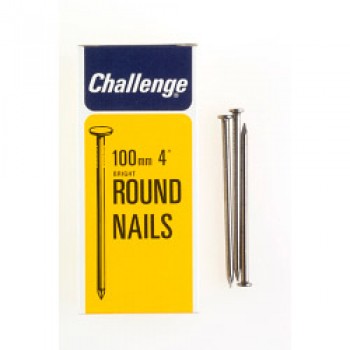 Round Wire Nails - Bright Steel (Box Pack) - 100mm