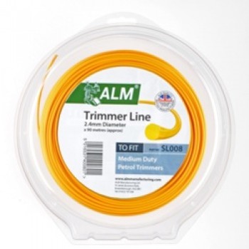 Trimmer Line - Yellow - 2.4mm x 90m Trimmer Line - Yellow - 2.4mm x 90m