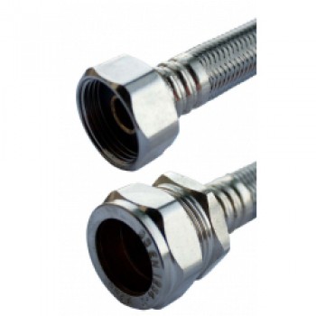 Flexi Tap Connector 22mm x 3/4 x 50cm - 12.5mm