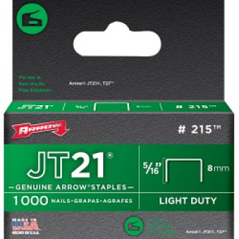 JT21/T27 Staples - 8mm 5/16in (1000) JT21/T27 Staples - 8mm 5/16in (1000)
