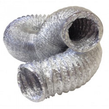 Aluminium Hose + Clip 4 - 3m