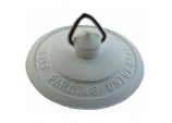 Self Park Plug White Rubber - Bath