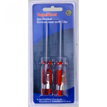Pocket Clip Screwdriver Set - 2 piece