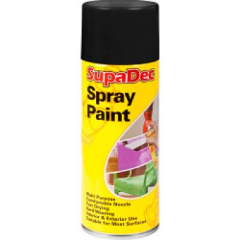 Spray Paint - 400ml Gloss Black