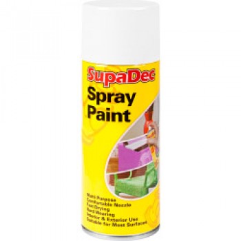 Spray Paint - 400ml Matt White Spray Paint - 400ml Matt White